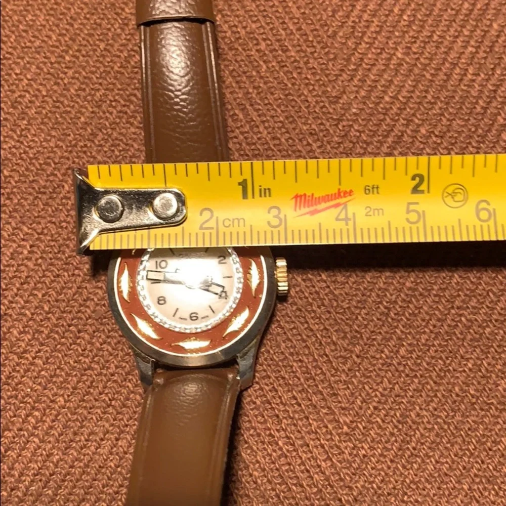 Leda sport Swiss made golden leaf Vintage watch
